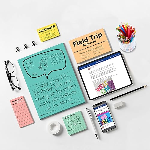 Miniatura 5 de Astrobrights Surtido de papel pastel Punchy, 8.5 x 11 pulgadas, 24 libras, surtido de 5 colores, 200 hojas (91741)