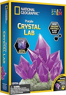 National Geographic JM00632 Purple Grow Crystal Growiing Kit