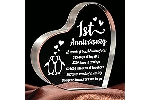 Penguin Couple Gifts -- First Happy Anniversary Card