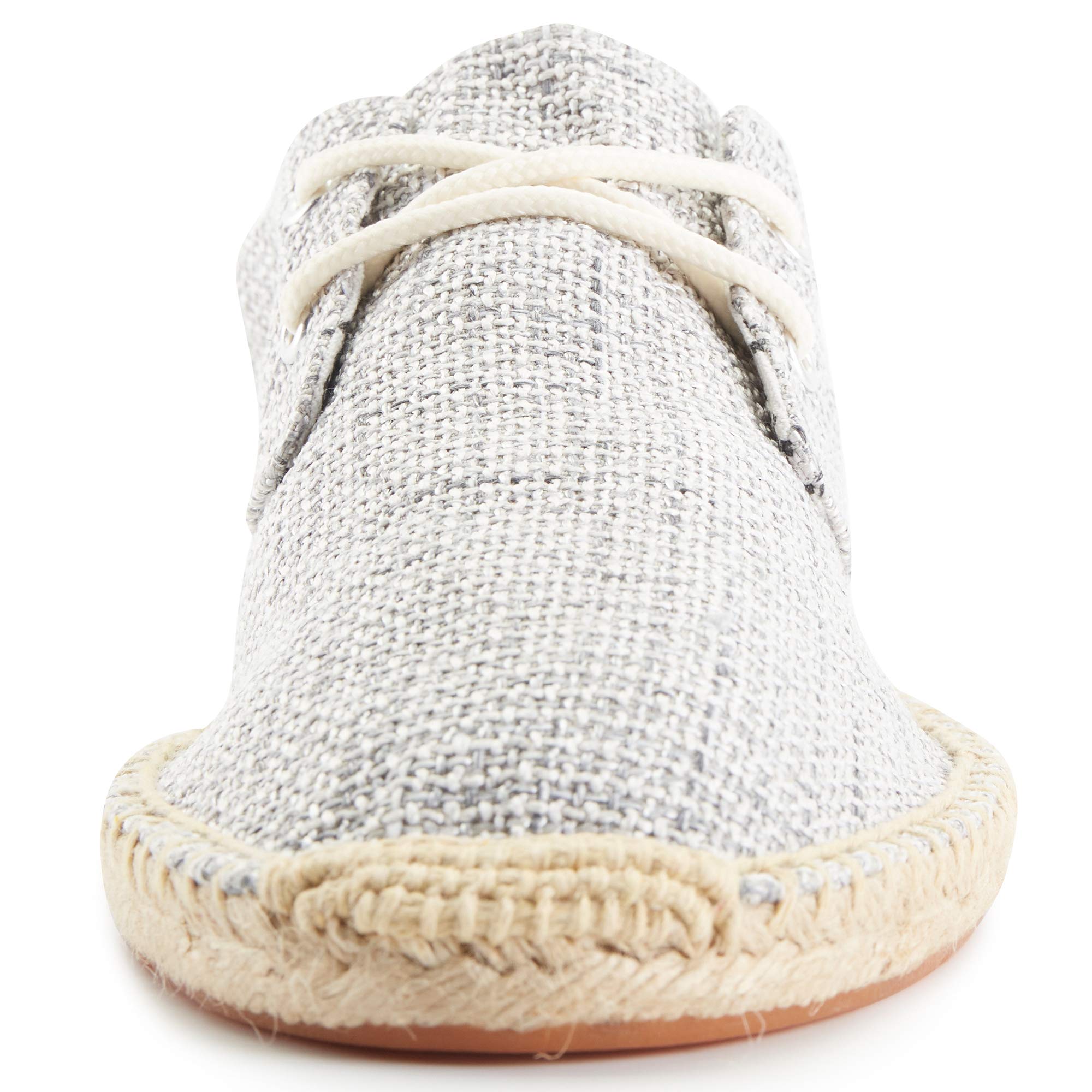 Chaussures Espadrille Lacets en Toile décontractées pour Hommes