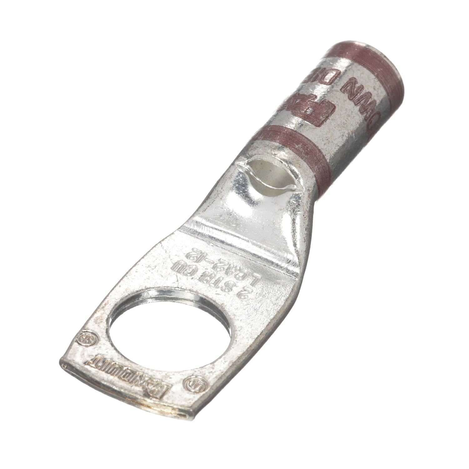 Panduit LCA500-58-6 Copper Compression Lug, 1 Hole, 500 kcmil, 5/8-Inch Stud