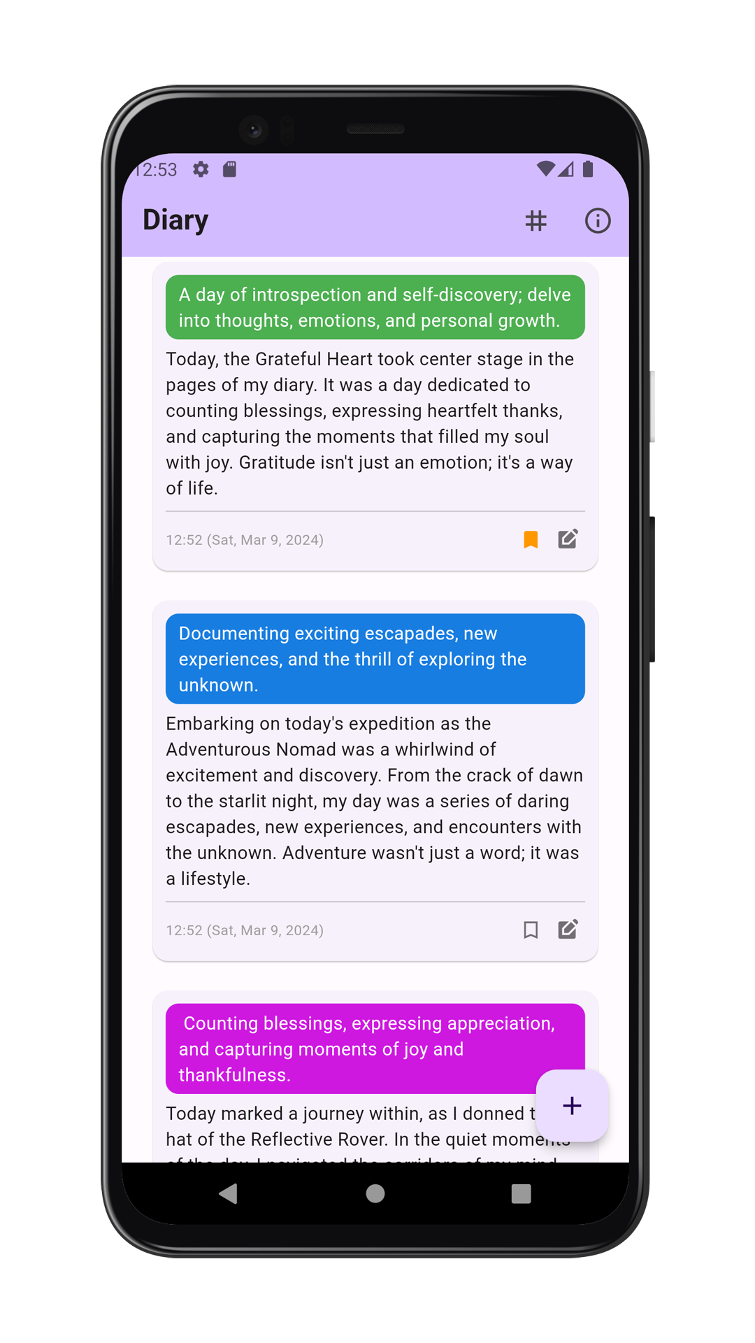 Simple Diary - App on Amazon Appstore