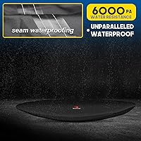 Vista 4 de Rosefray Cubierta de kayak de 9.3 a 15 pies, fundas de kayak marino de alto rendimiento, correa de hombro cómoda, resistente al agua, resistente a