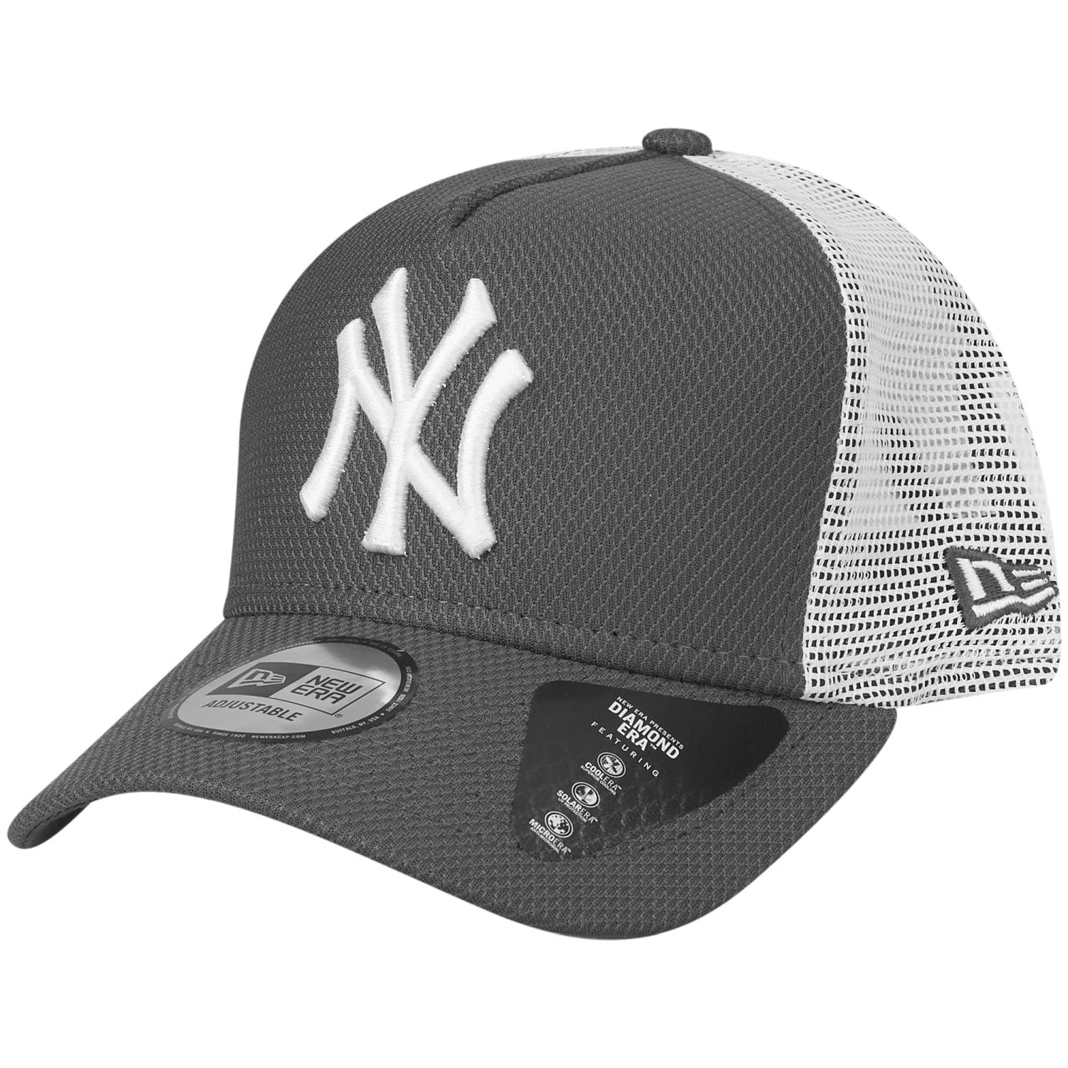 New Era Trucker Cap - Diamond New York Yankees Charcoal