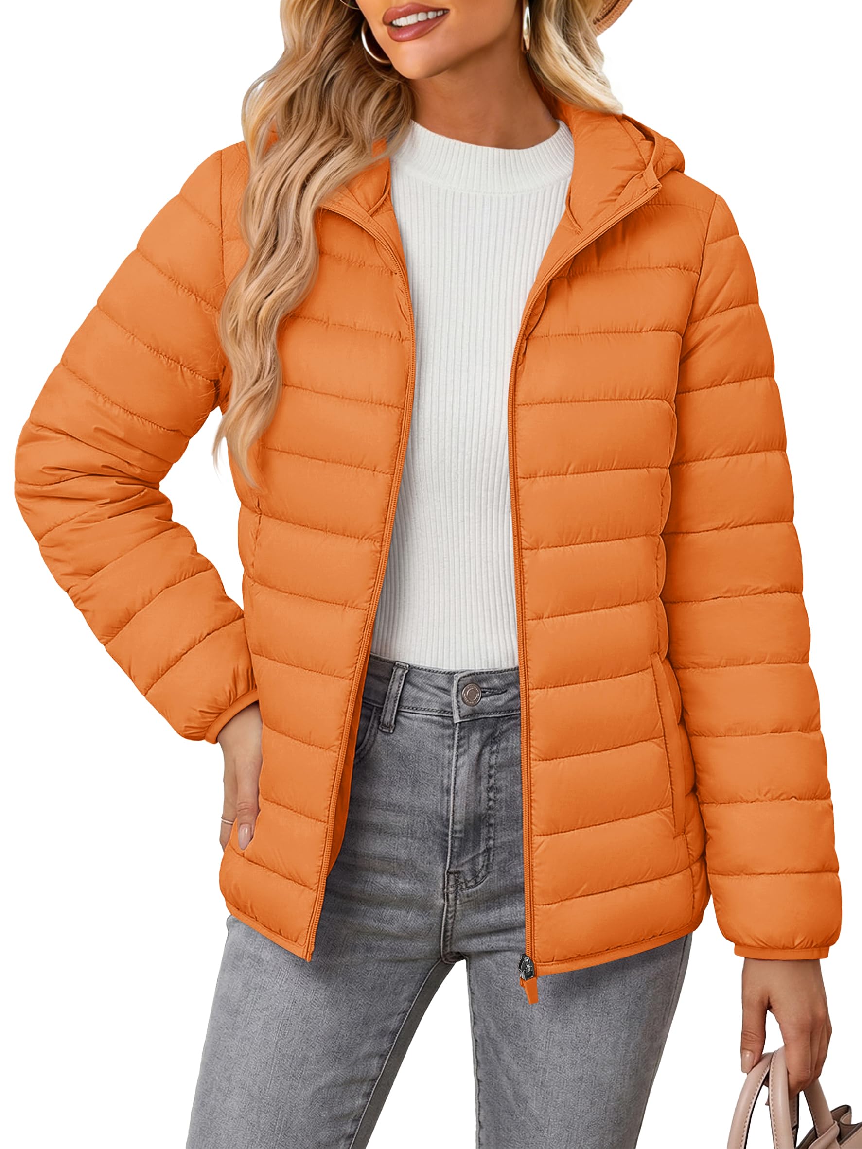 MAGCOMSEN Women's Hooded Puffer Jacket