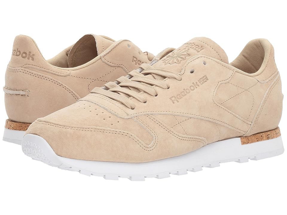 

Reebok CL Leather LST (Oatmeal/Driftwood/White) Men's Shoes