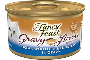Purina Fancy Feast Gravy Lovers Wet Cat Food in 3oz Cans (Pack of 24)