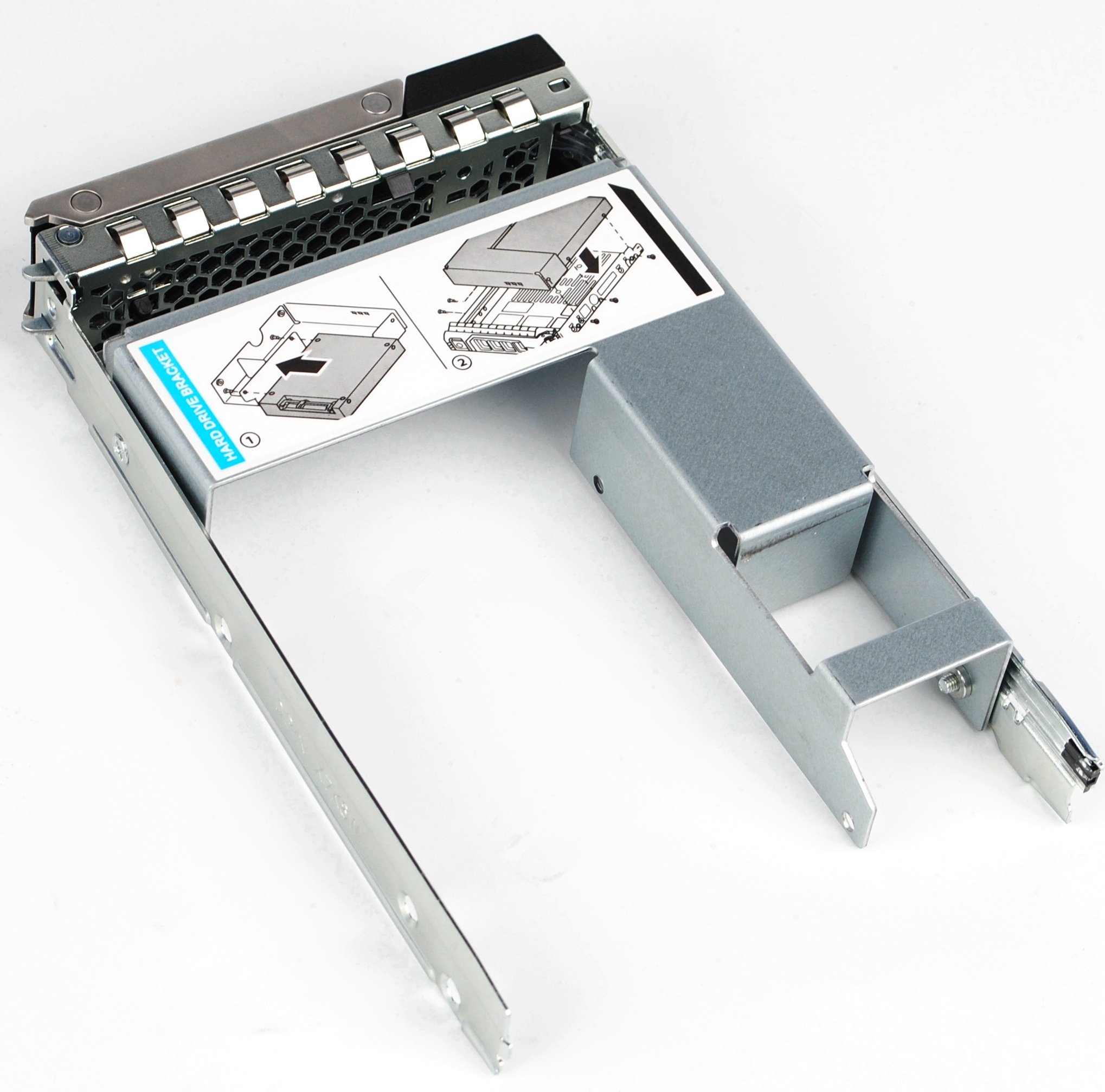 Carrello per Disco Rigido tray caddy ibrido da 3,5" Gen14 con adattatore da 2,5" Vassoio compatibile con Dell Poweredge R240 R340 R440 R540 R640 R740 R740xd R840 R940 C6420 R6415 R7415 R7425