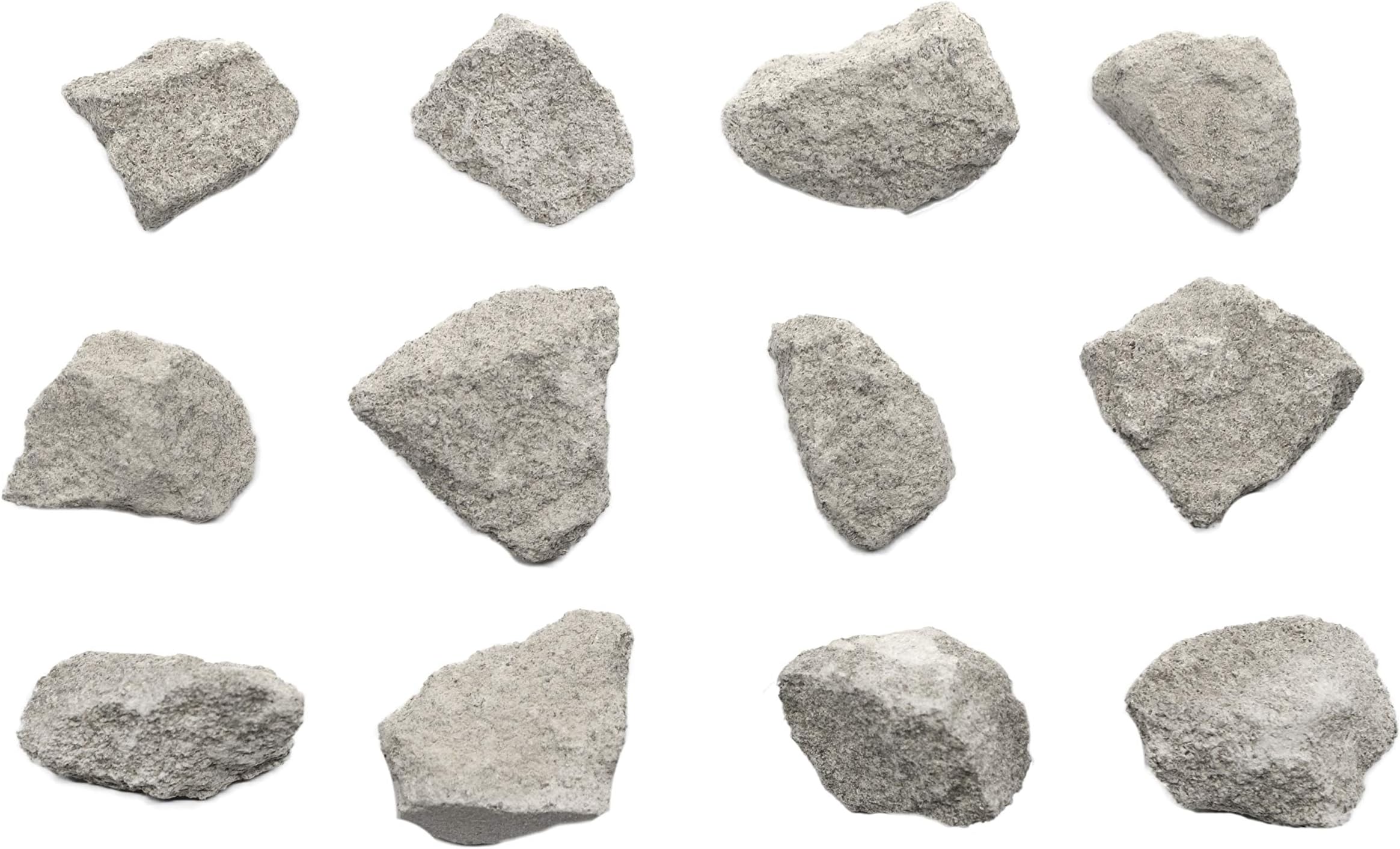 EISCO 12PK Oolitic Limestone, Sedimentary Rock Specimens - Approx. 1" - Geologist Selected & Hand Processed - Great for Science Classrooms - Class Pack