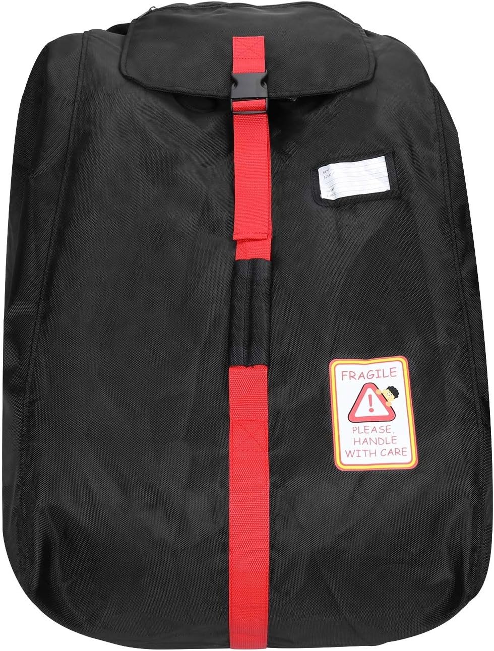 1680D Durable Stroller Bag for Airplane Travel Gate Check Bag for Stroller with Storage Pouch, Waterproof and Heavy Duty, Fit Most Strollers