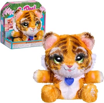 FurReal My Minis Little Hugs Tiger Interactive Plush