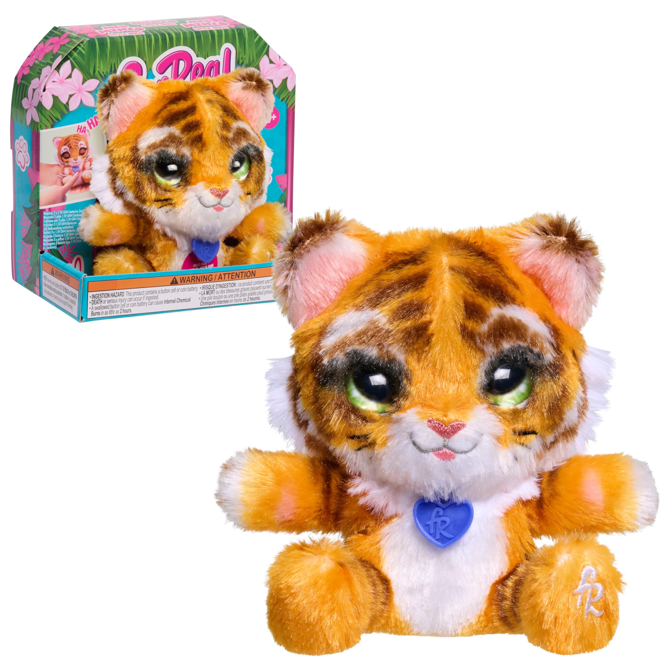 Amazon.com: furReal My Minis Little Hugs Tiger, 4.5-inch
