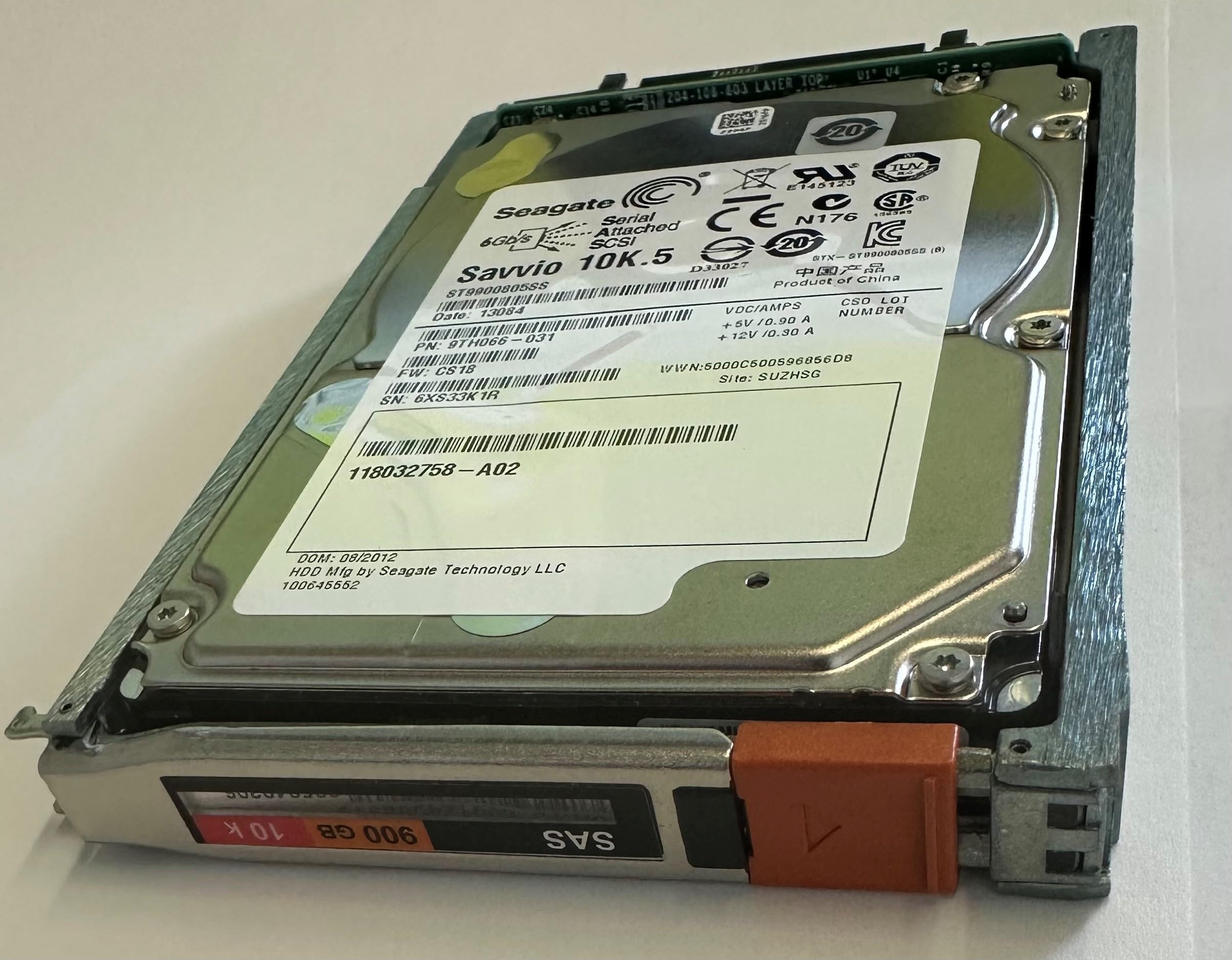 Amazon.com: ST990080 CLAR900 EMC ($198 ea.) 900GB, 10K RPM