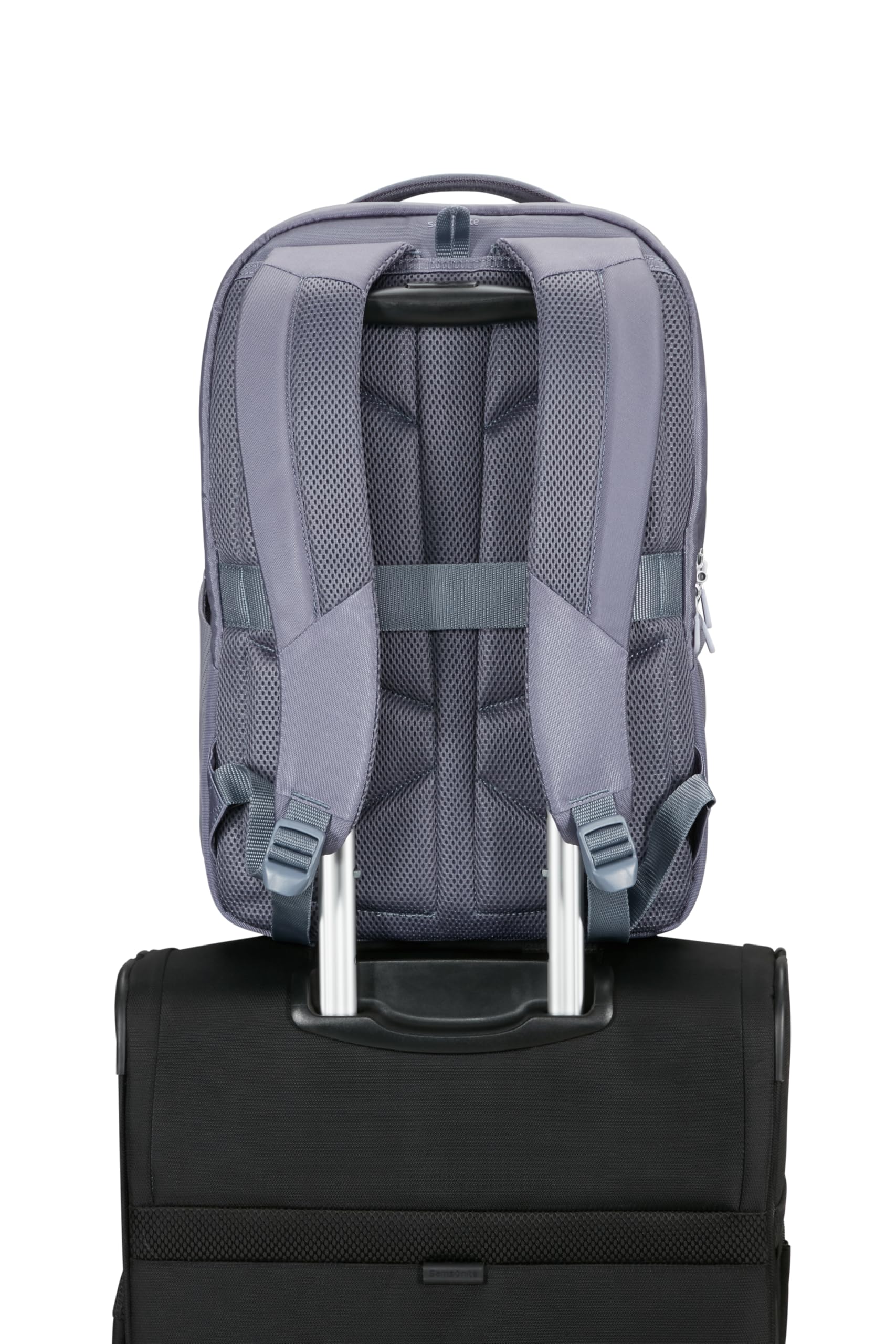 Samsonite Guardit Classy 2.0 - Mochila Portátil Mujer 15.6" (44 cm) - Mochila Business & Escolar con Portabotellas, Ergonómica - 22.5L - Azul (Storm Blue)