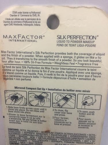 Miniatura 2 de Max Factor Fórmula original de bronce fresco de la base del maquillaje del líquido al polvo de la perfección de seda