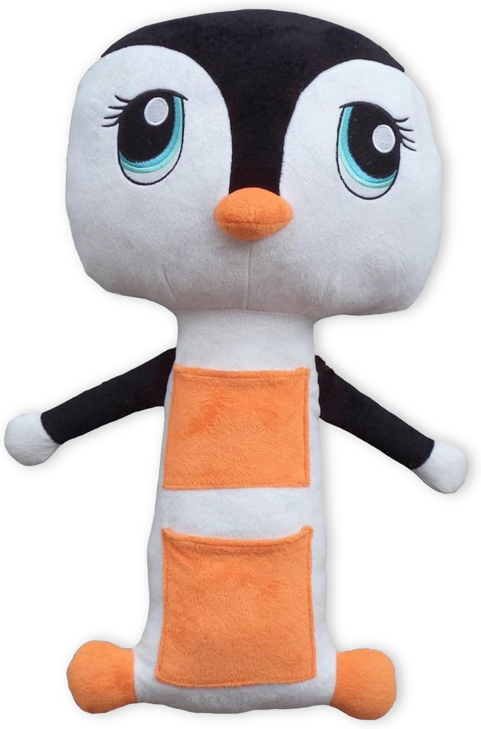 Belt Buddies Penguin- Car Seat Toy, Comfortable and Safe Children's Pillow for the Car. The Ultimate Kids Seat Belt Cover