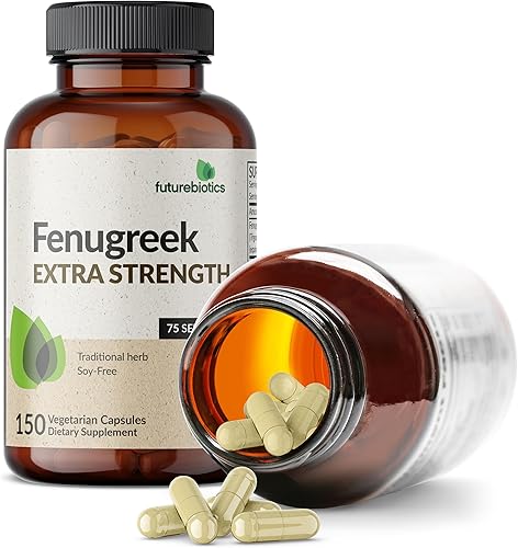 Miniatura 10 de Futurebiotics Fenogreco Extra Strength apoya la buena salud y el bienestar en general, sin OMG, 300 cápsulas vegetarianas