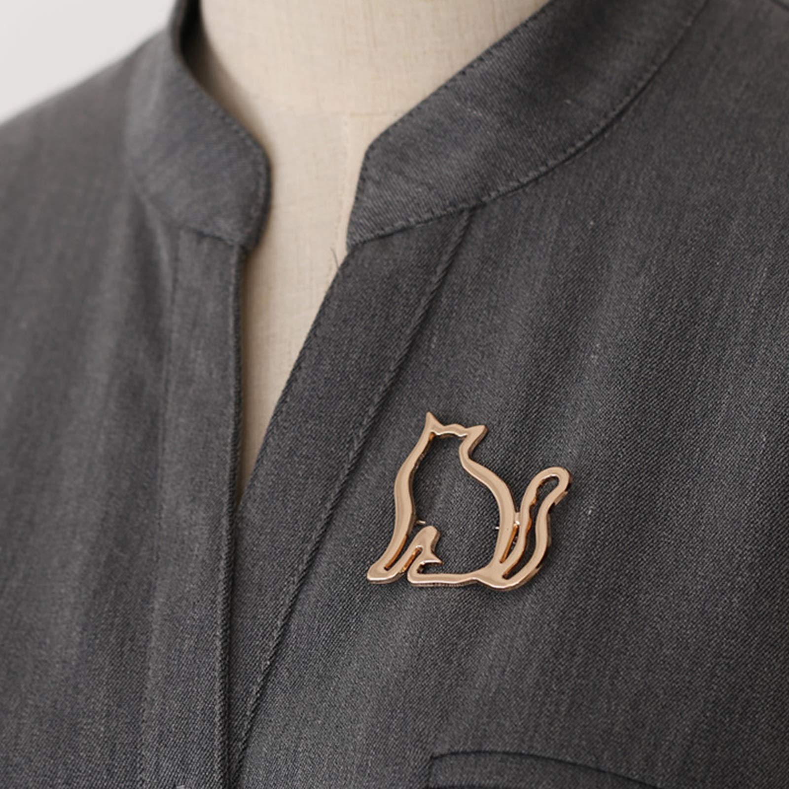 broche, Broche lindo de gato gordo, broches for niñas, hebilla for chal capa bufanda, for cárdigan