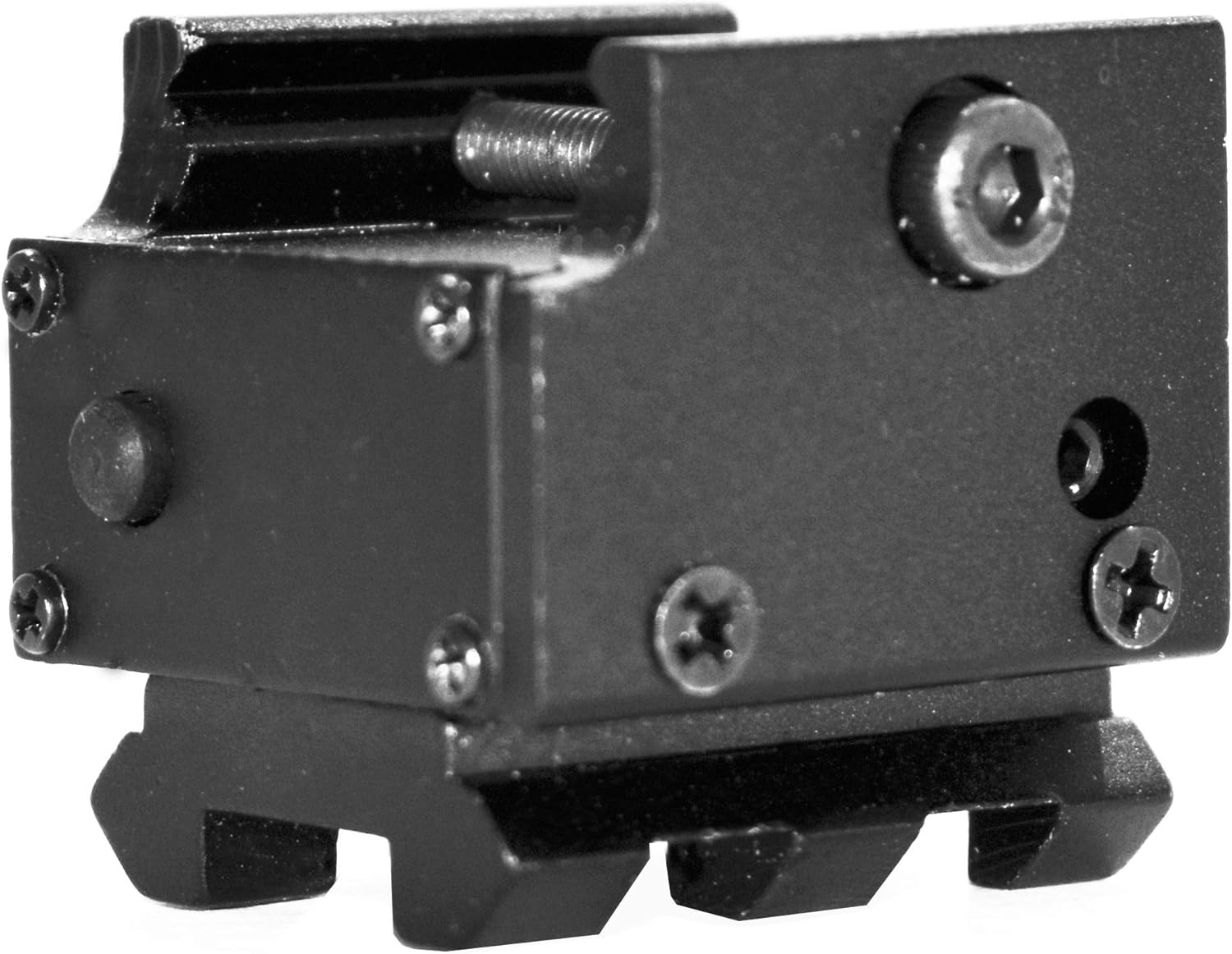 Trinity Compact red dot Sight for hk vp9 Tactical Optics Home Defense Accessory Picatinny Weaver Mount Adapter Aluminum Black Class IIIA 635nM Less Than 5mW.