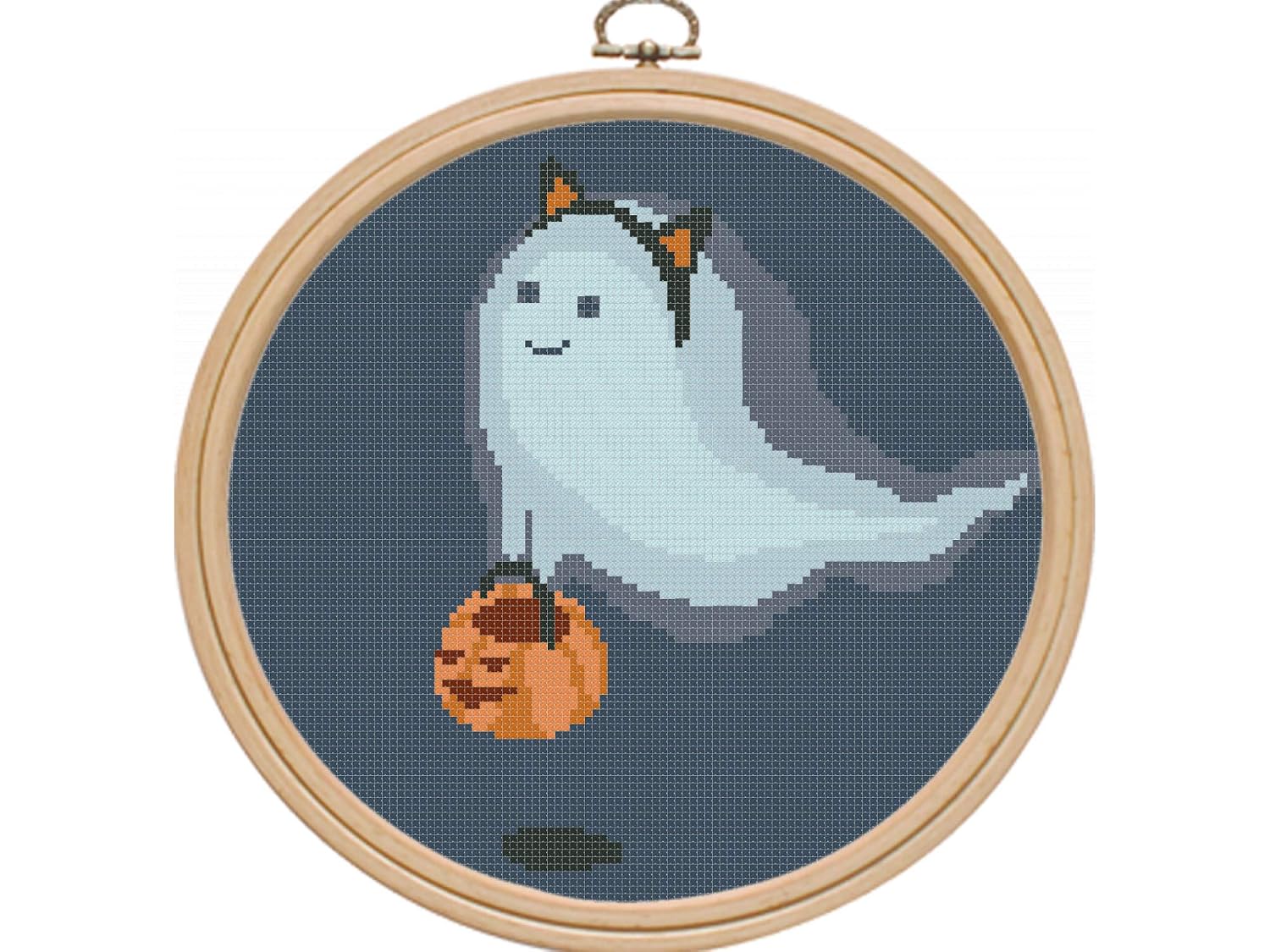 Cross Stitch Patterns Halloween PDF/Cute Sloth Pumpkin Bat Modern Counted Easy Simple Printable Cross Stitch Design for Beginners/Materials are NOT Included!