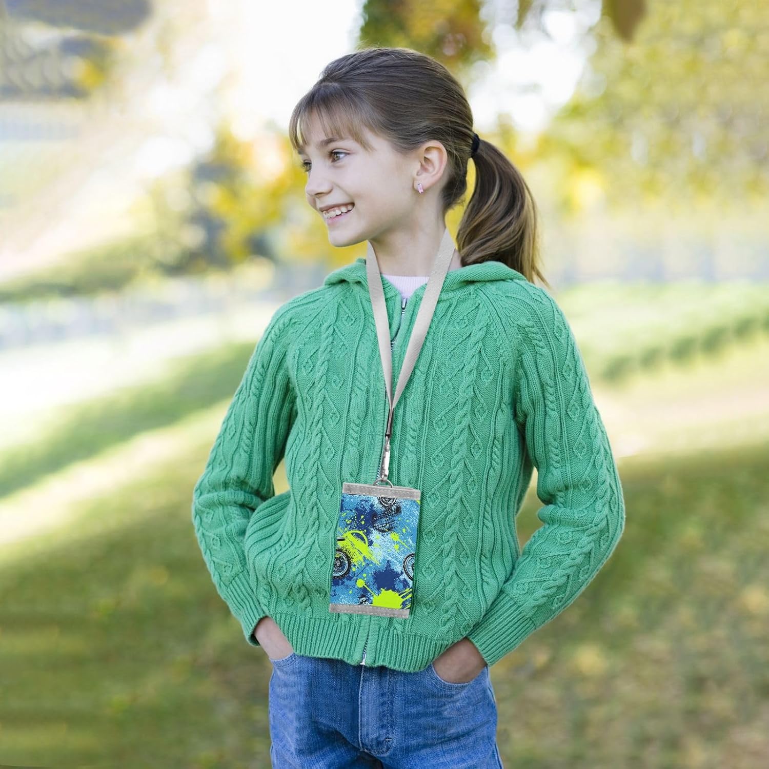 Sports Motocross Motorcycles Kids Wallet for Boys Girls Trifold Wallet for Childrens Toddler Novelty Wallet for Teens Women Men - Image 6