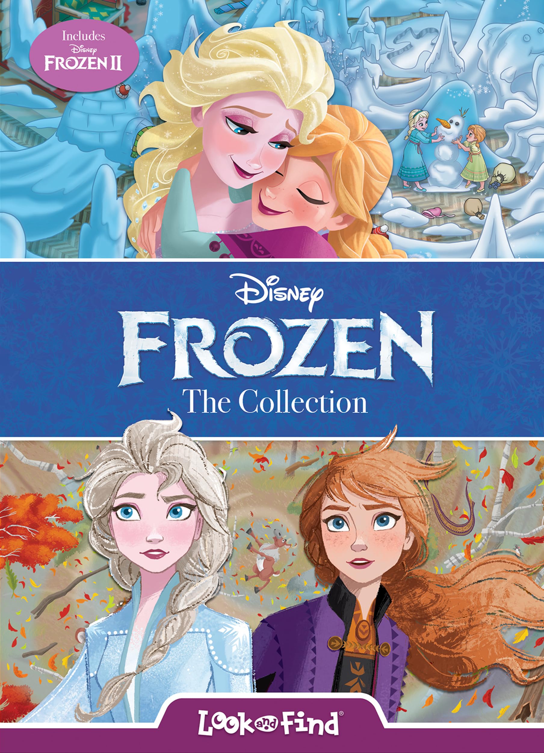 Frozen 1 & 2 And Look And Find
