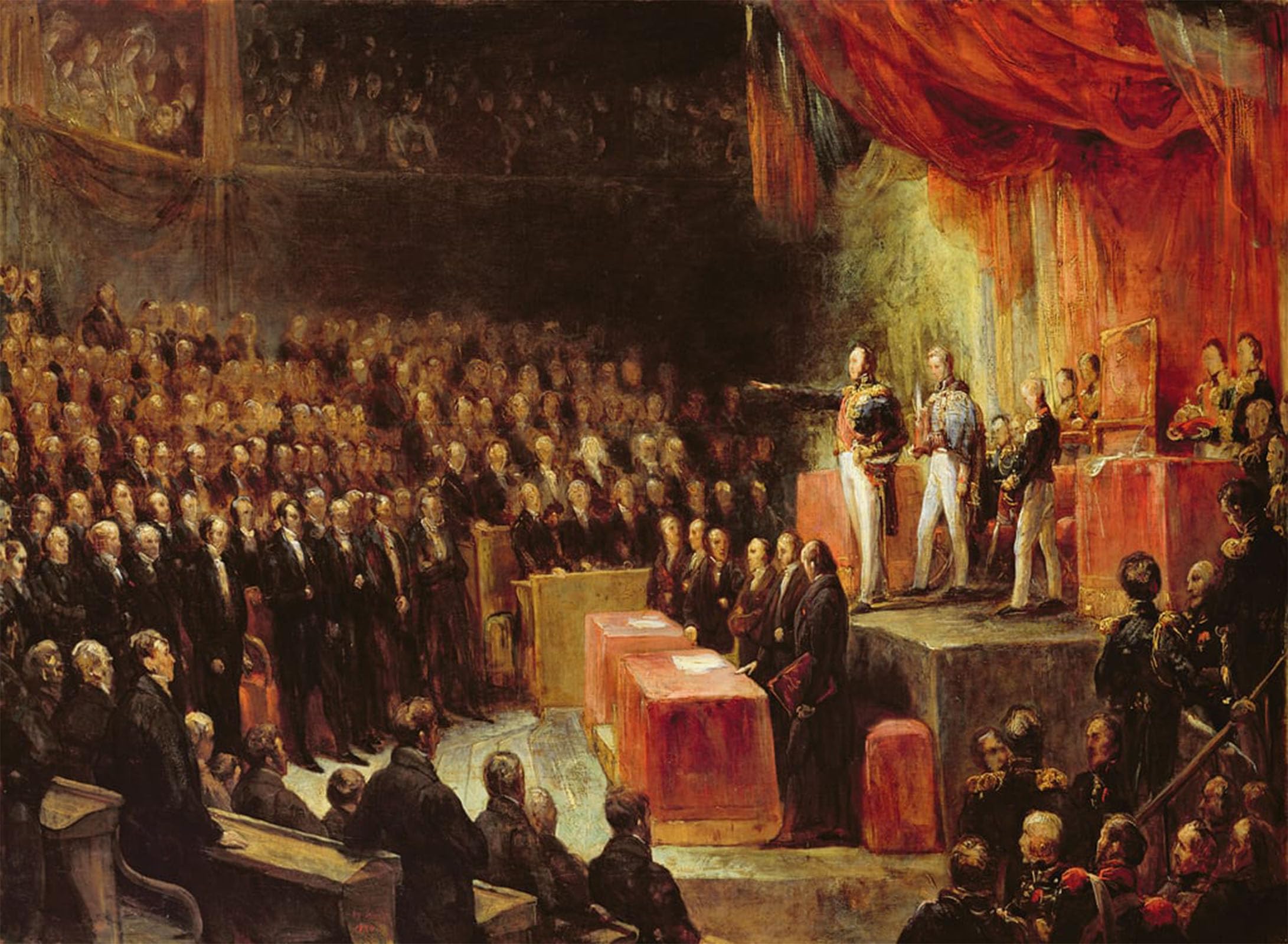 Toile Pour la Décoration Murale 60x90cm Prêter serment à la Chambre des députés Poster - 5