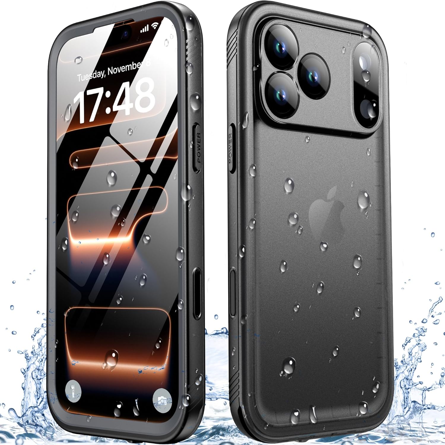 SPORTLINK for Waterproof iPhone 17 Pro Max Case – Built in Screen Protector 360 Full Body Rugged Dustproof/Shockproof/Heavy Duty Military Dropproof Protective for iPhone 17 Pro Max Case 6.9 Black SPORTLINK for Waterproof iPhone 17 Pro Max Case – Built in Screen Protector 360 Full Body Rugged Dustproof/Shockproof/Heavy Duty Military Dropproof Protective for iPhone 17 Pro Max Case 6.9 Black