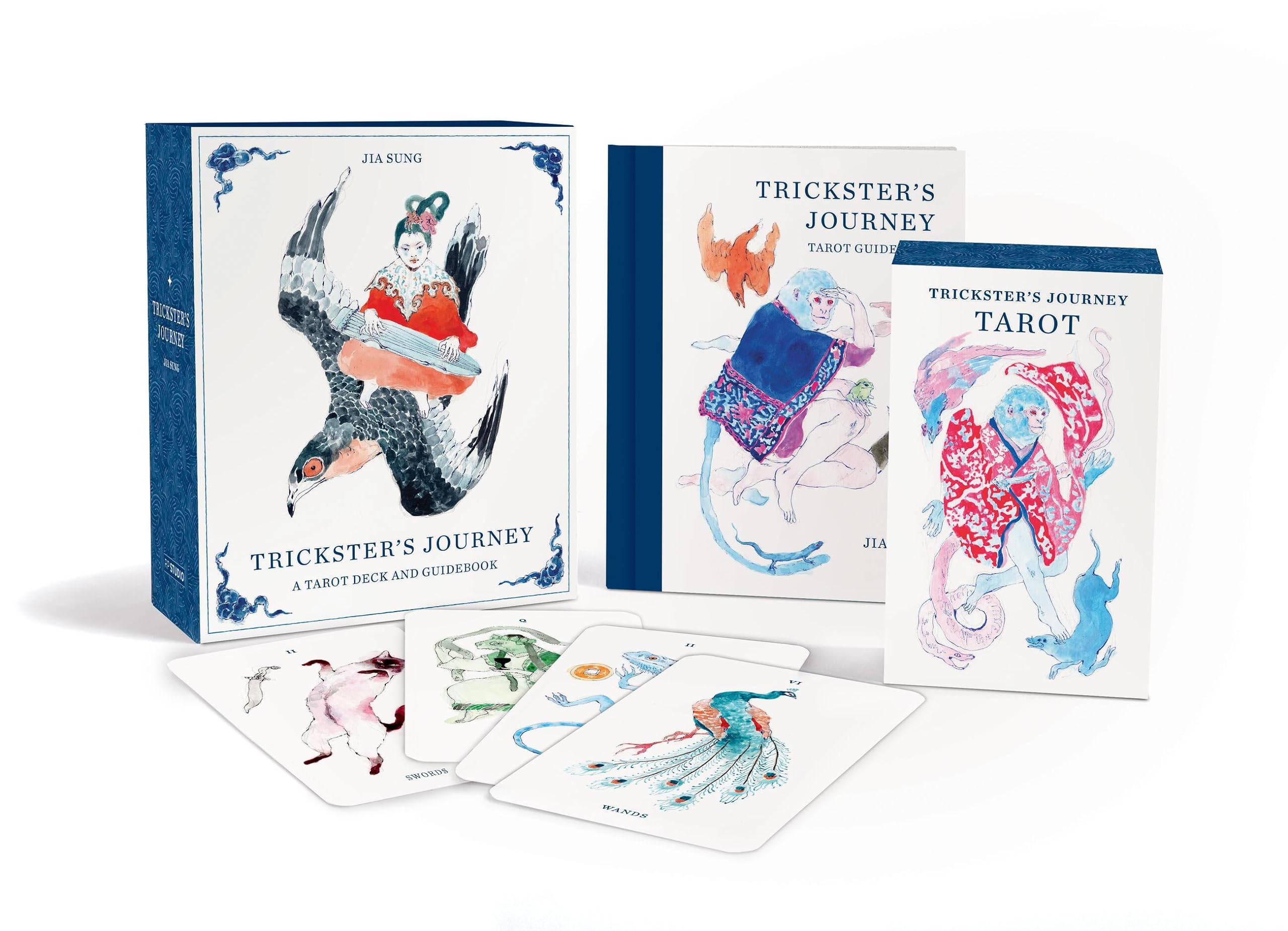 Trickster's Journey: A Tarot Deck and Guidebook (RP Studio)