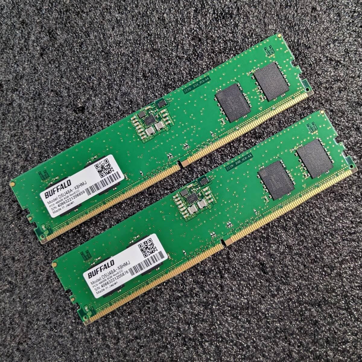 Amazon.co.jp: DDR5メモリ 16GB8GB2枚組 BUFFALO D5U48A-X8HMJ