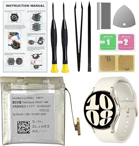 Miniatura 15 de Batería de repuesto para Galaxy Gear S3 Frontier & Gear S3 Classic, EB-BR760ABE Batería compatible con Samsung Gear S3 Frontier y Gear S3 Classic,