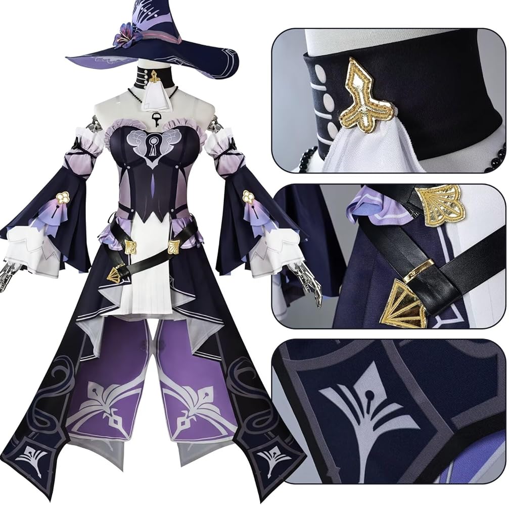 Amazon.co.jp: [DOKITOKI] マダム・ヘルタ 大黑塔 コスプレ 衣装 崩壊