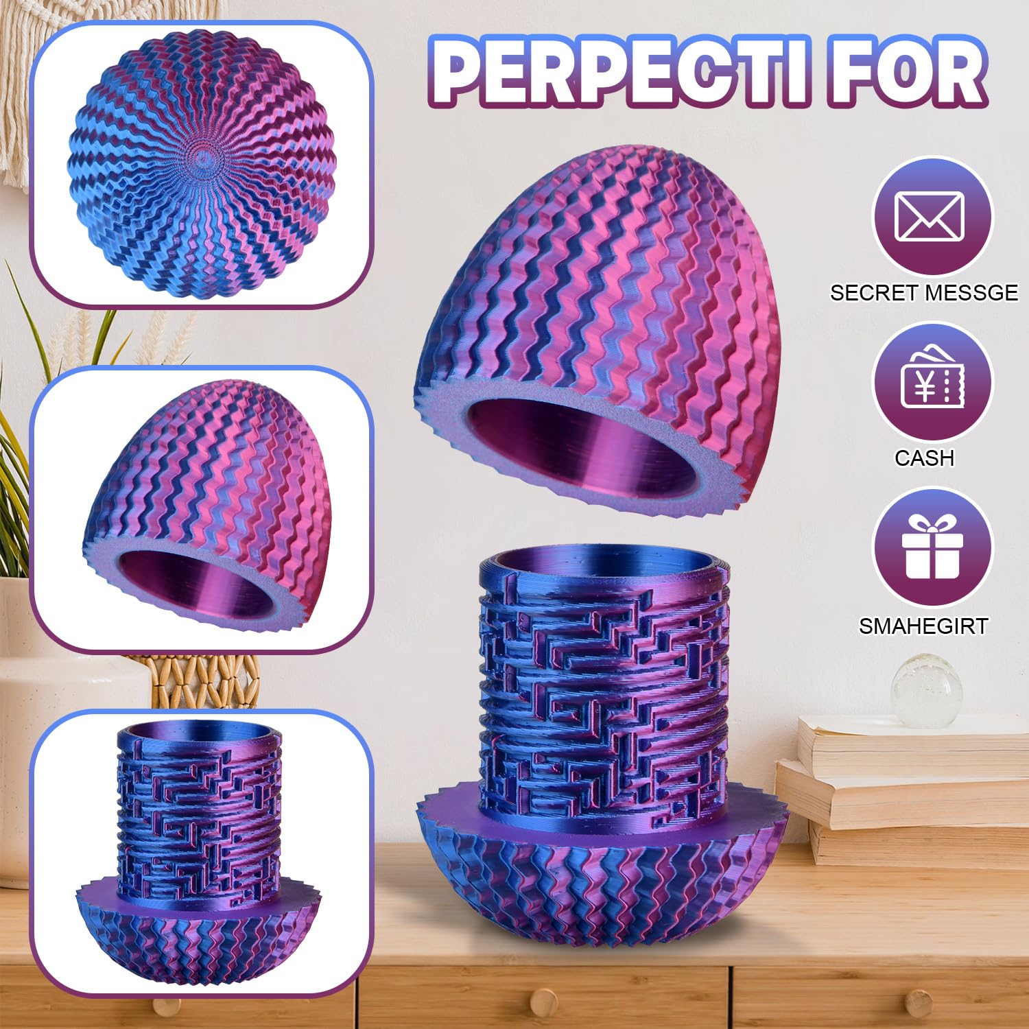 Mystery Egg Puzzle Box Easter Gifts - Image 2