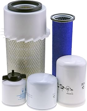 JEENDA Filter Kit 6598362 6598492 6675517 6667352 6661248 for Bobcat 751 751G 753 763 773 7753 753G 763G 773G S130 S150 S160 S175 S185 S205 T140 T180 T190 Air Filter Oil Filter