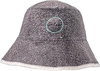 Halsa Natural Wool Sauna Hat for Men & Women - Insulating Cap Protects Hair & Head in Sauna, Banya, Steam Room - One Size Fits Most, Handmade