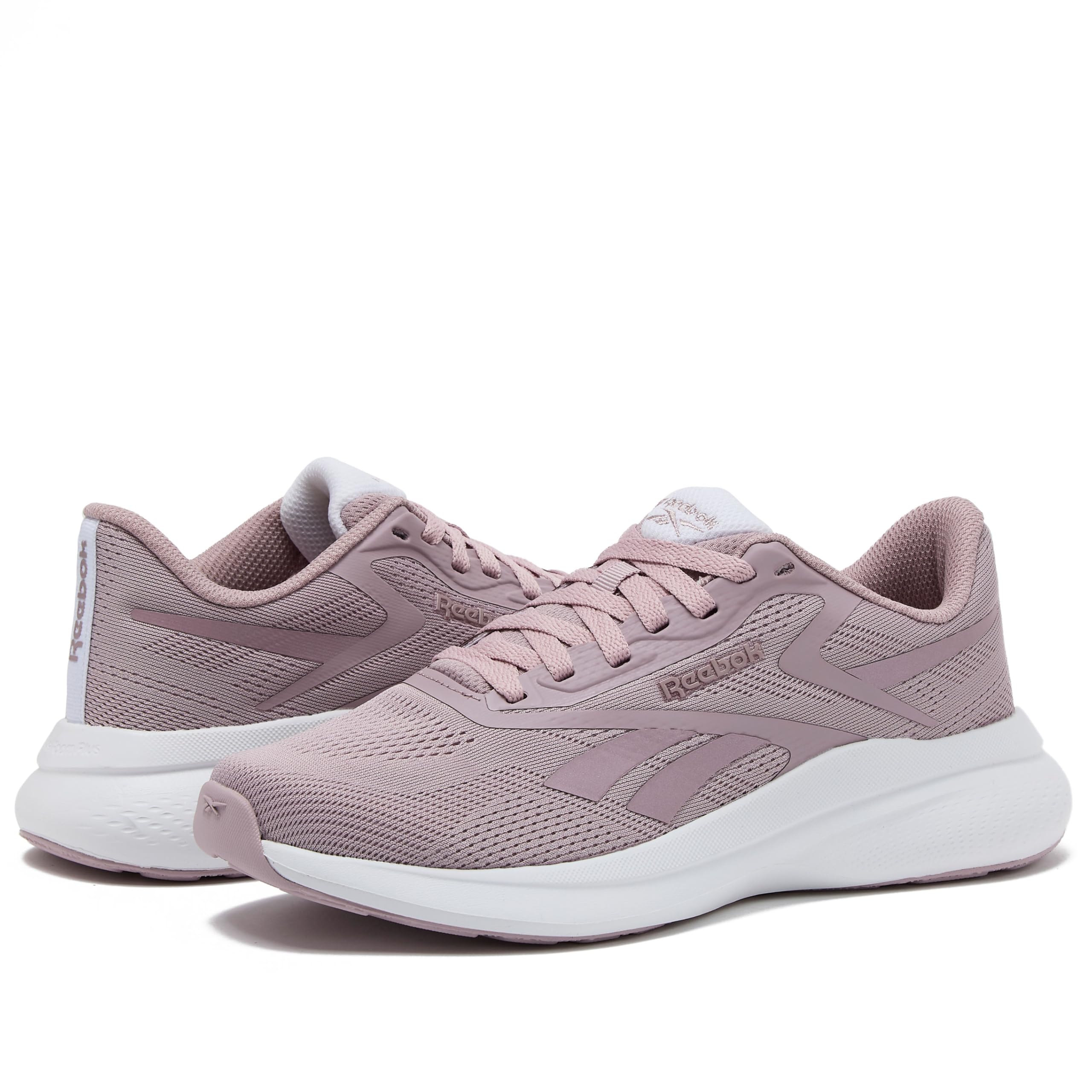 Reebok Energen Run 4 - Tenis Deportivos Ligeros para Mujer, Talla 5 a 12, Malva Apagado/Blanco, 9