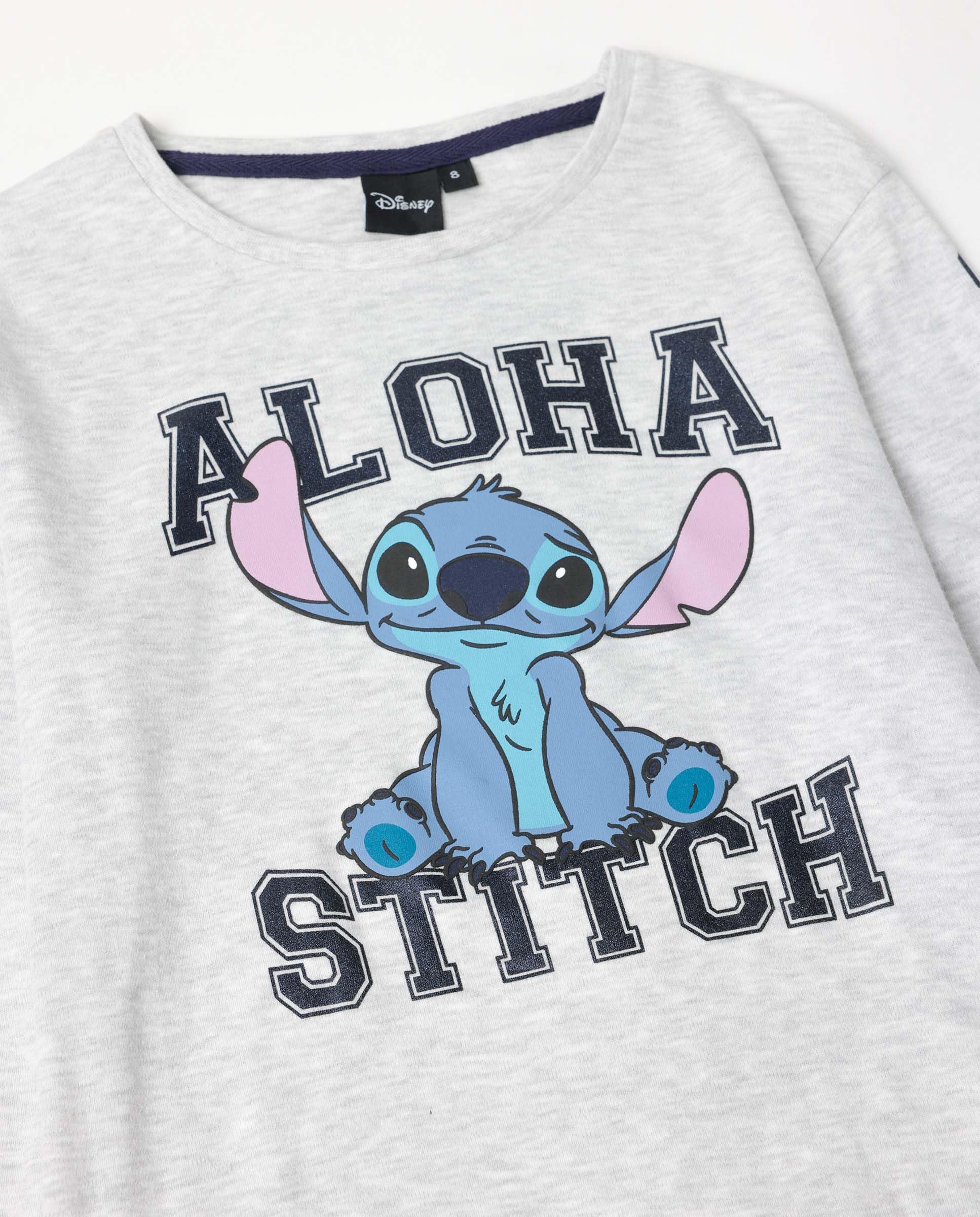 Disney Aloha Stitch Schlafanzug für Mädchen, langärmlig