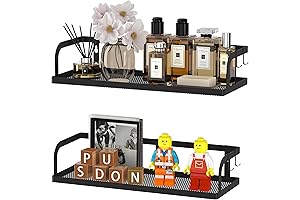 PUSDON Hanging Shower Organizer: Maximize Bathroom Space with Style