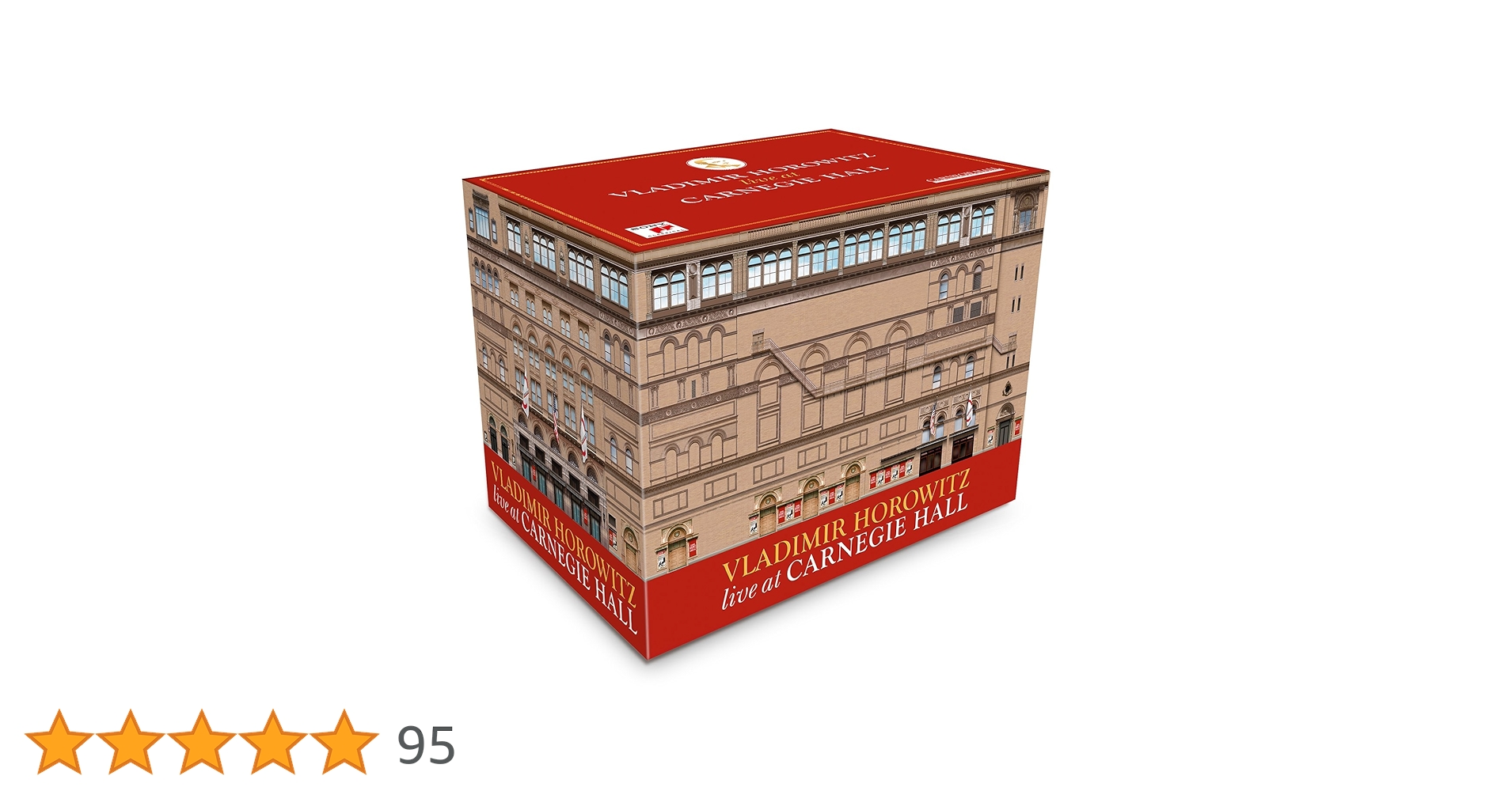 新品・未開封　ホロヴィッツ・ライヴ・アット・カーネギー・ホール Amazon.co.jp: Vladimir Horowitz live at Carnegie Hall: ミュージック