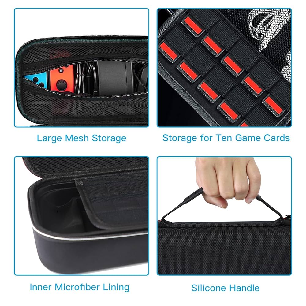 Nintendo Switch＆ポーチ Amazon.com: Smatree Carrying Case for Nintendo Switch,Hard
