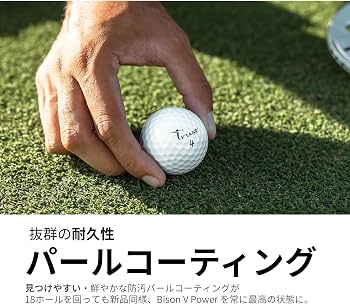 Amazon.co.jp: Trust Golf Balls Bison V Power - Superior Flight