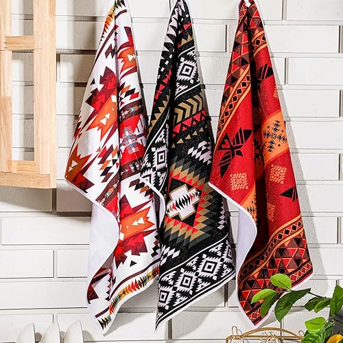 Miniatura 2 de Bencailor 6 paños de cocina de Acción de Gracias, paños de cocina de otoño, para hornear, café, té, paños suaves para otoño, Halloween, vacaciones,