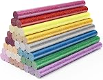 Mini Hot Glue, Enpoint 3.93 x 0.43 in Hot Glue Sticks for Glue Gun EVA Glitter Colored Hot Melt Adhesive Glue Sticks for DIY Art Craft General Repairs and Gluing Projects 36 Pack