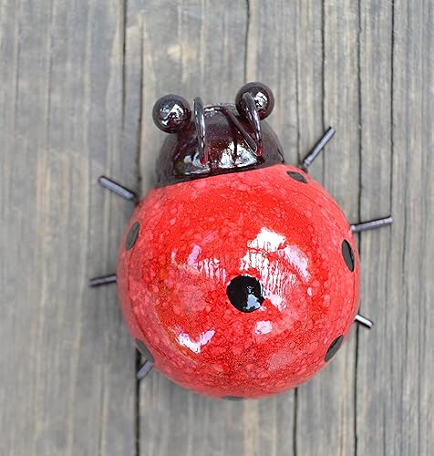 Miniatura 9 de GIFTME 5 Arte decorativo de pared de jardín de metal juego de 4 bonitas esculturas de pared para exteriores