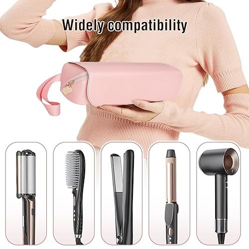 Miniatura 5 de SS Bolsa de viaje para herramientas para el cabello con alfombrilla resistente al calor