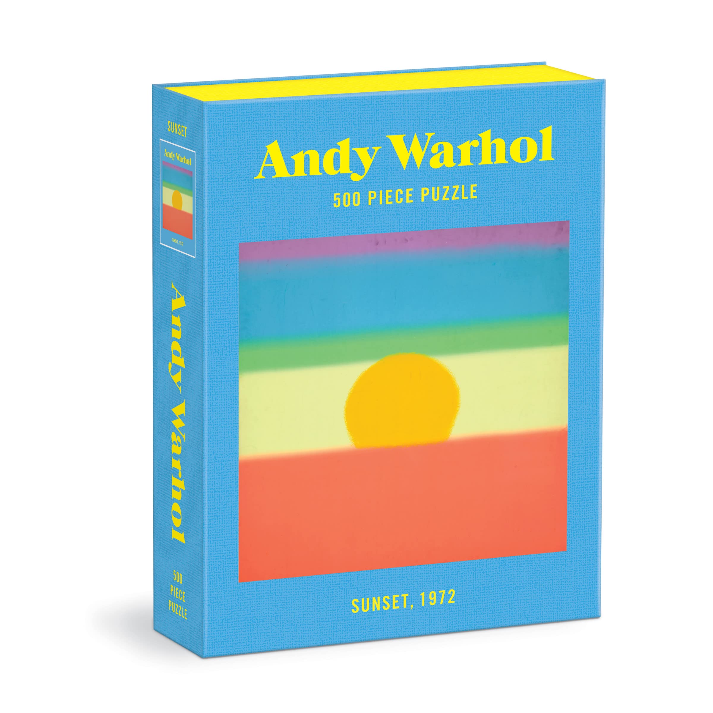 GalisonAndy Warhol Sunset 500 Piece Book Puzzle