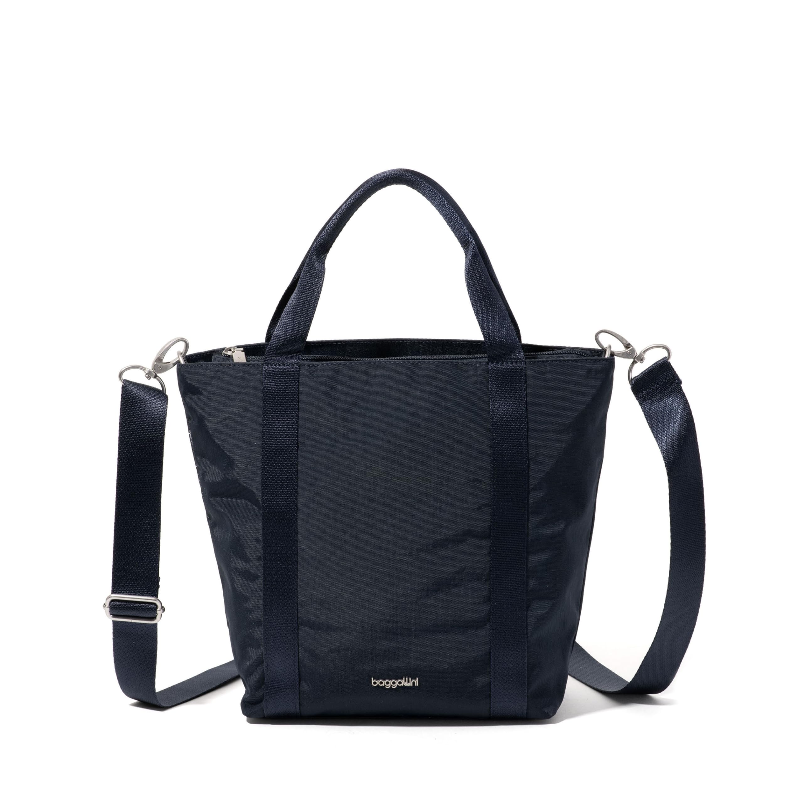 Via Crossbody Tote - Lightweight 12"x10.25"x5" Travel Crossbody Purse with RFID Card Slots and Adjustable Strap