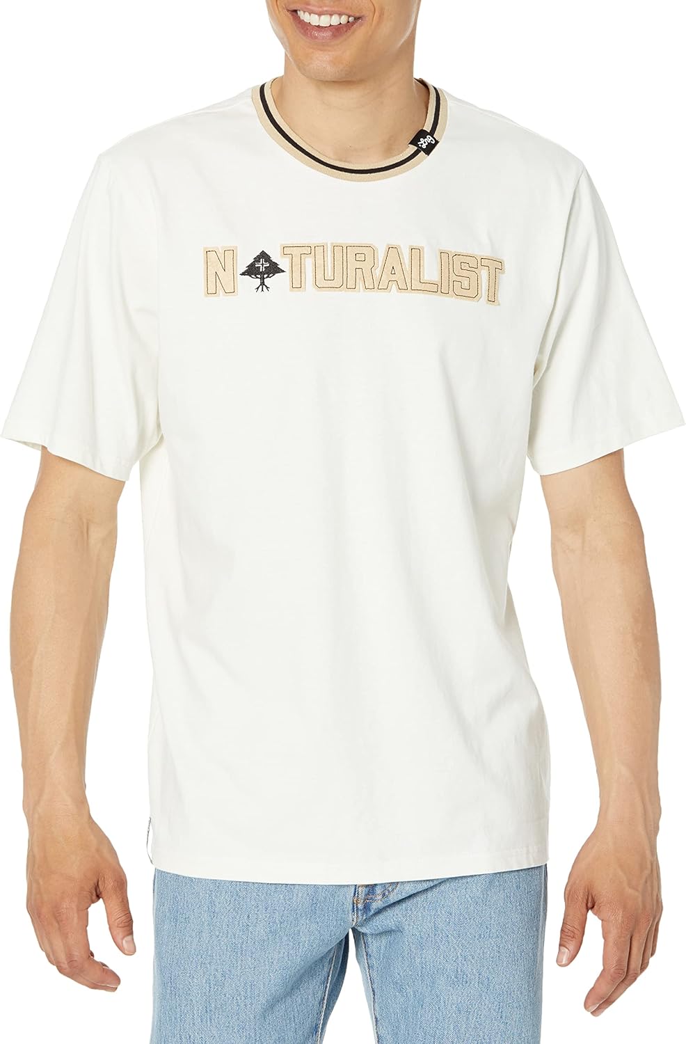 LRG Lifted Research Group Men's Knit Tee Shirt