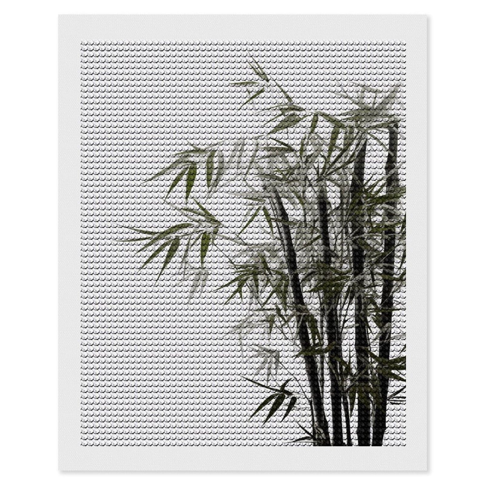 DWVTSLH Asian Diamond Painting Kits for Adults, Personalized Diamond Photo Art Full Drill, DIY 5D Diamond Art Painting Kits for Beginners, Home Wall Decor 16"x20"
