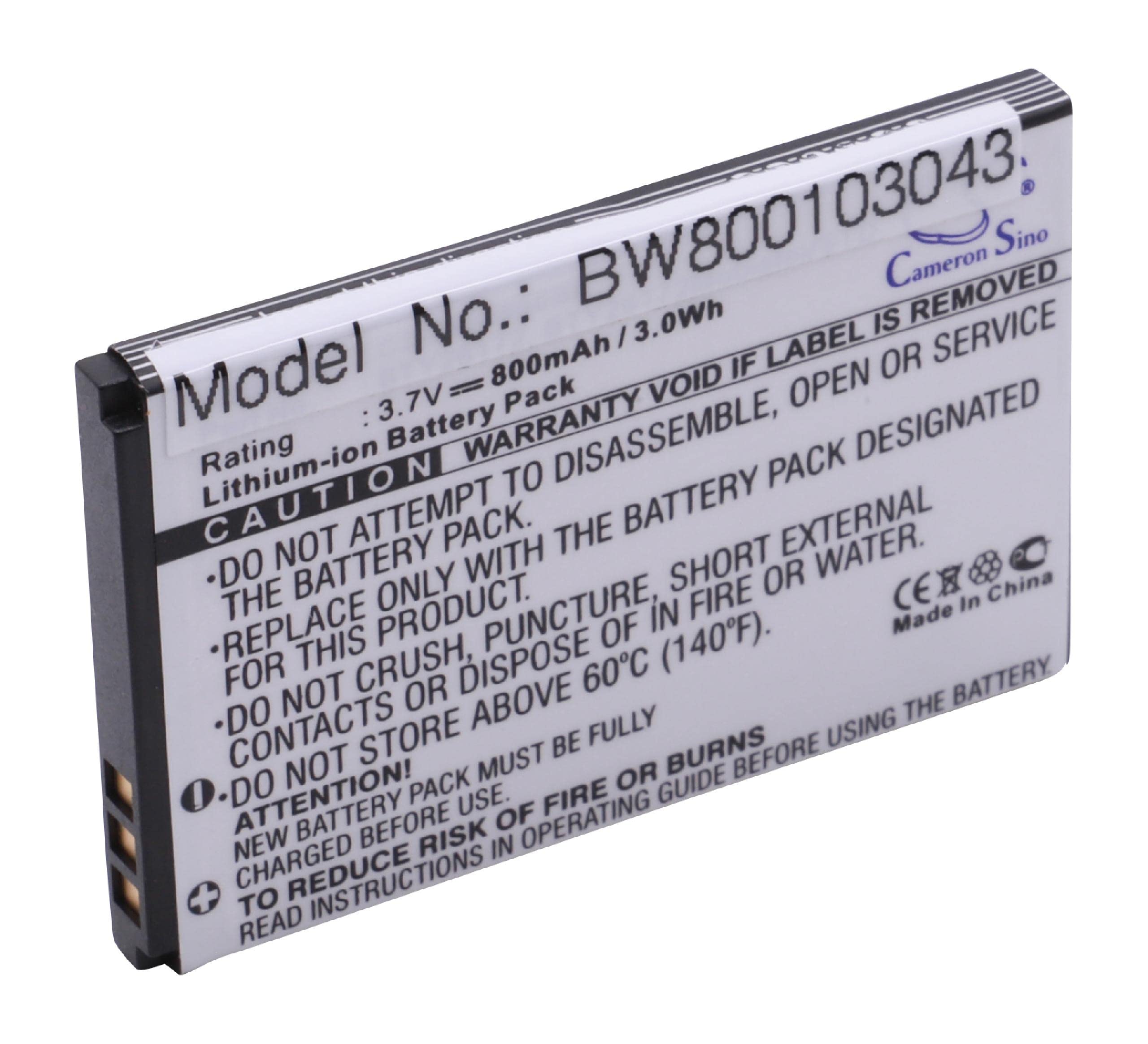 vhbw batteria compatibile con Mobistel EL600, EL600 Dual smartphone cellulare (600mAh, 3,7V, Li-Ion